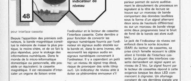 indicateur de niveau
