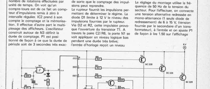 tachymètre auto numérique