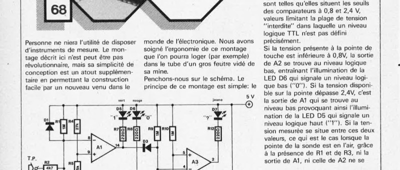sonde logique TTL