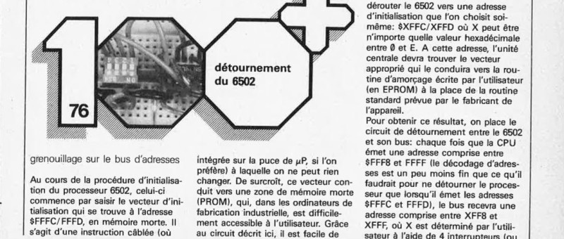 détournement du 6502