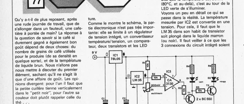 indicateur de température