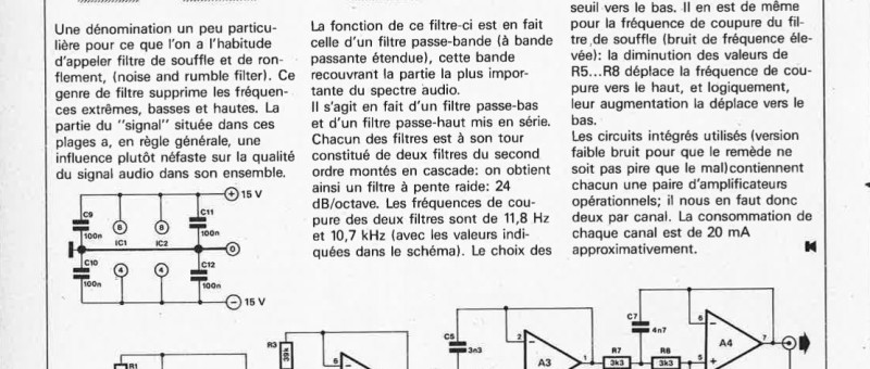 filtre audio universel