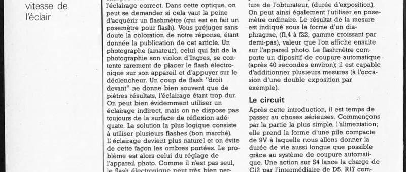 flashmètre
