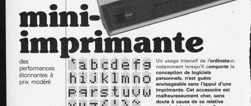 mini-imprimante