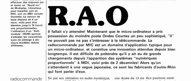 R.A.O.