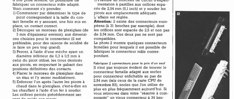 connecteur self-service