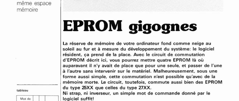 EPROM gigognes
