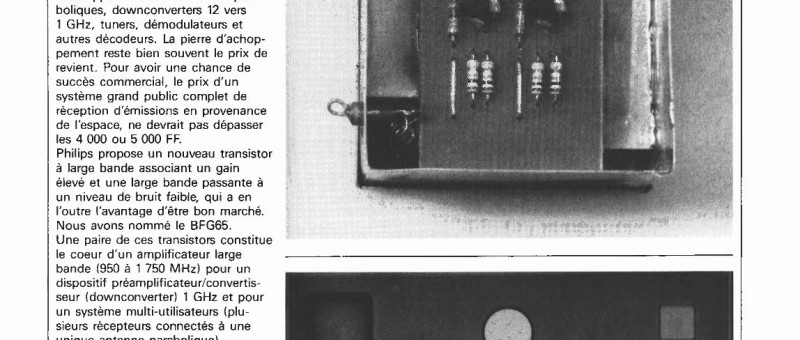 applikator: transistor 1 GHz