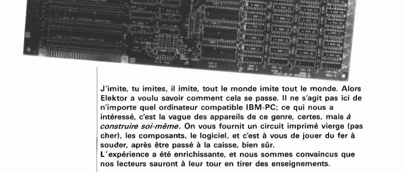 spécial compatible IBM-PC