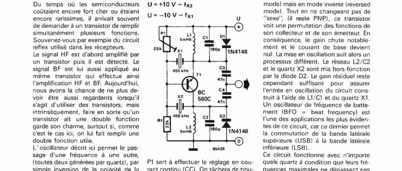 double oscillateur