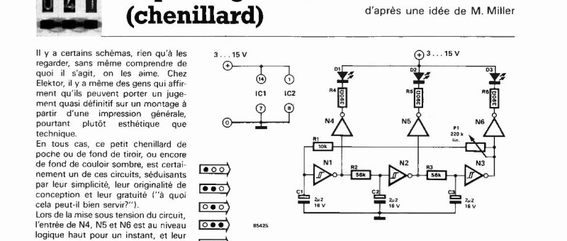 triple clignotant (chenillard)