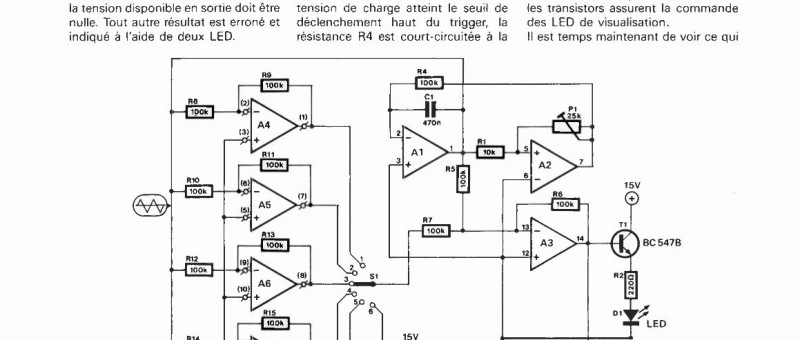 testeur pour amplificateur(s) opérationnel(s)