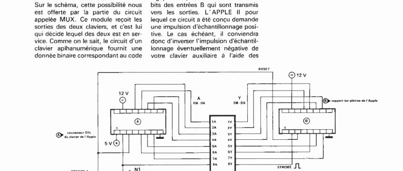 clavier auxiliaire pour APPLE II