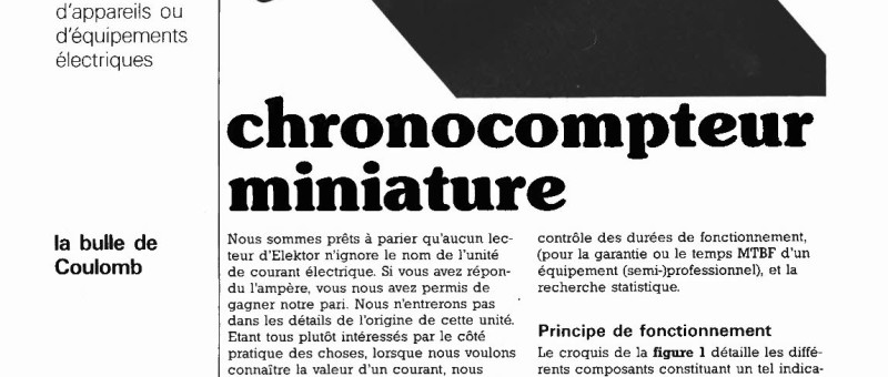 chronocompteur miniature