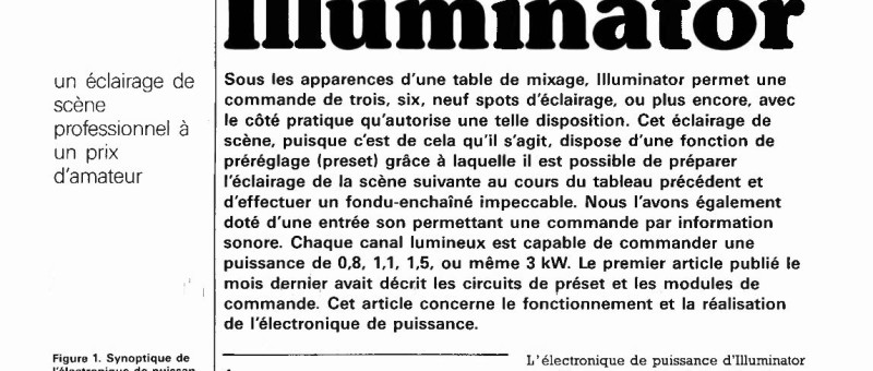 llluminator (2ème parte)