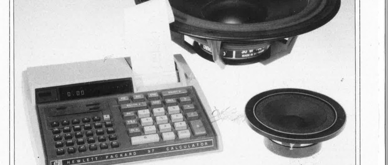 Enceintes acoustiques: la caisse