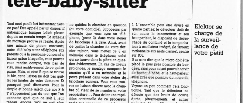 Télé-baby-sitter