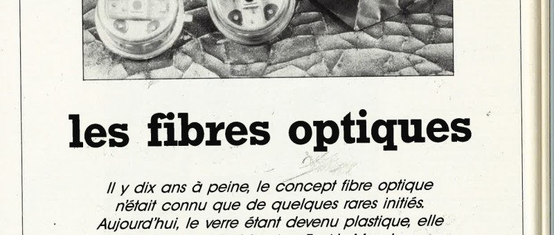 Les fibres optiques