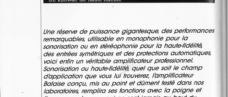Balaise