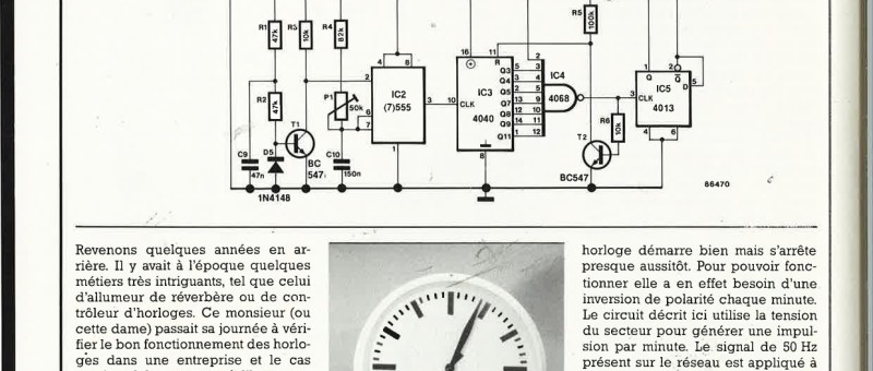 Une horloge SNCF dans votre salon