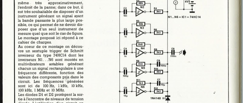 Injecteur de signal à large bande