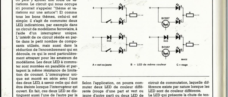 Commutation de LED simplifiée
