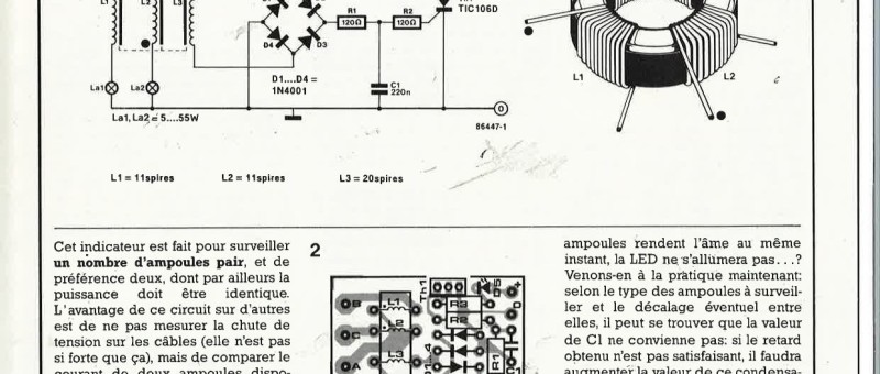 LED-témoin pour ampoules auto
