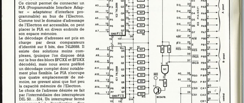 PIA (un) pour l`Electron