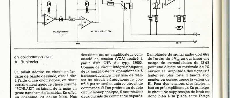 Circuit de suppression de bruit