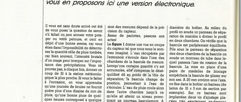 Pluviomètre