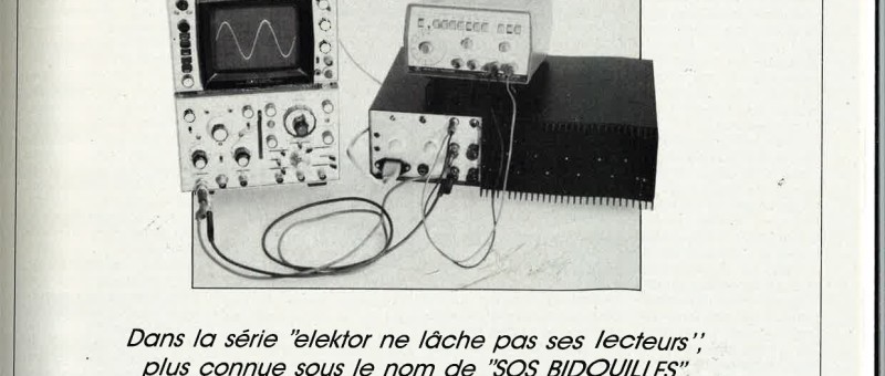 Comment dépanner un ampli BF