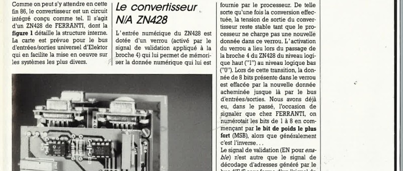 Convertisseur N/ A