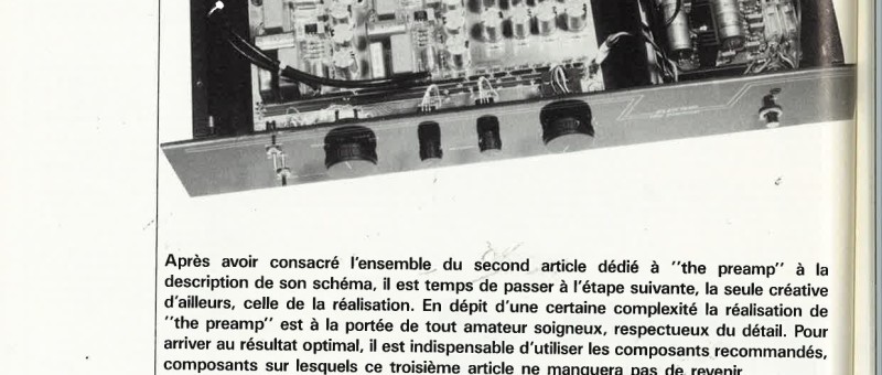 the preamp (III)