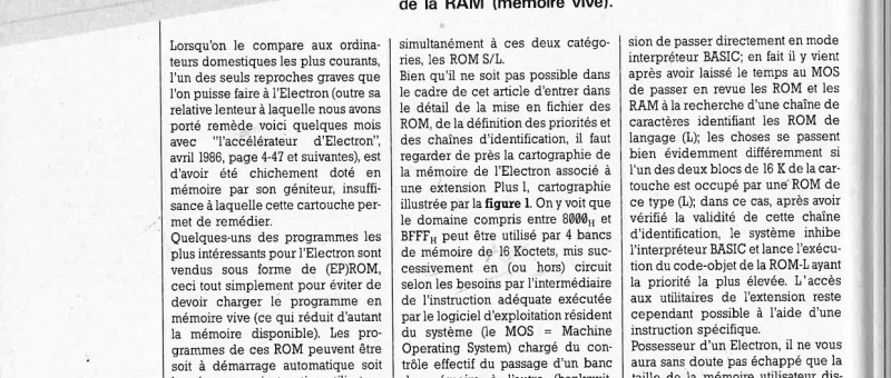 cartouche de RAM/ROM