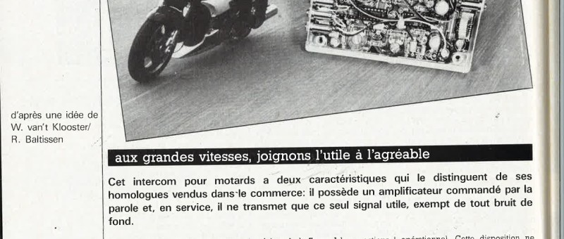 intercom pour motards