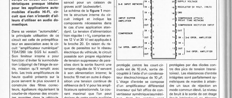 applikator: TDA 7232 et TDA 7260