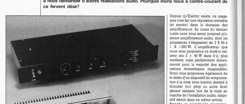 amplificateur à modules hybrides