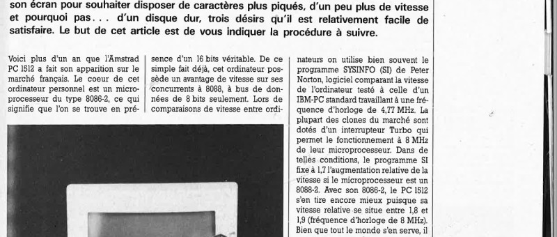 mettez un tigre dans votre PC1512