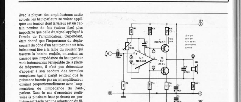 un drôle . .. d`amplificateur