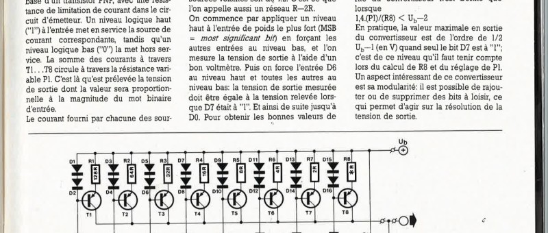 convertisseur N/A discret