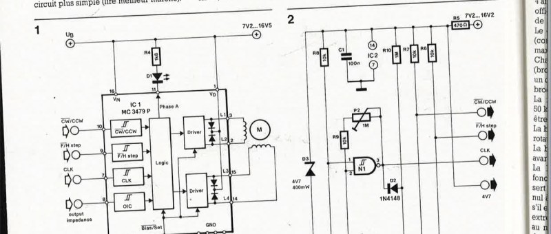 commande de moteur pas à pas bipolaire