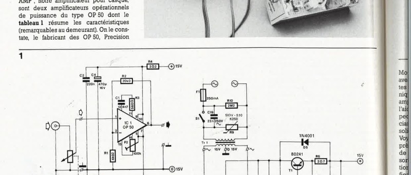 the headphone amplifier