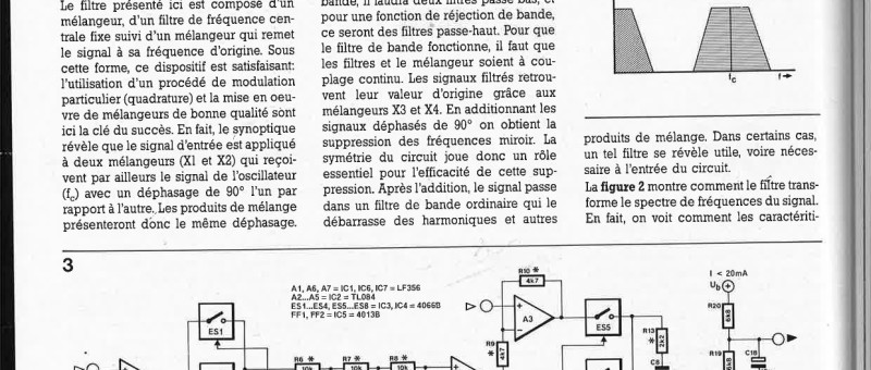 filtre de poursuite 30 Hz