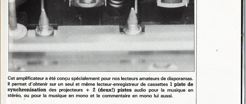 diaporama + son stéréo
