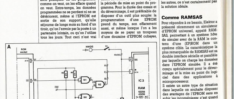 pseudo-(P)ROM de 32 Koctets en CMS
