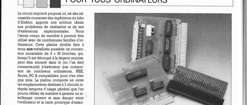 CARTE D`EXTENSION POUR TOUS ORDINATEURS