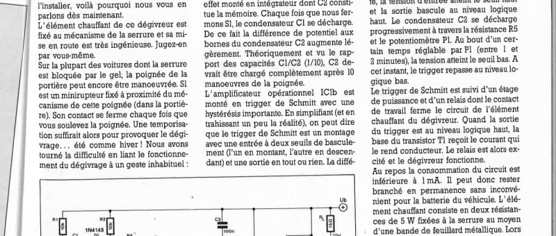 DÉGIVREUR DE SERRURE