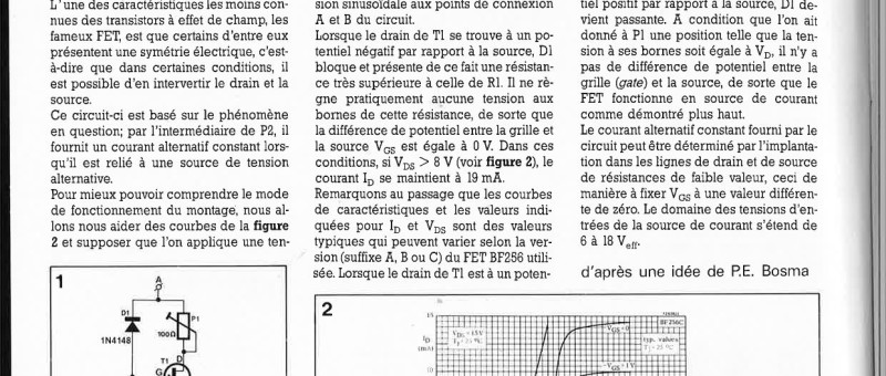 SOURCE DE COURANT ALTERNATIF