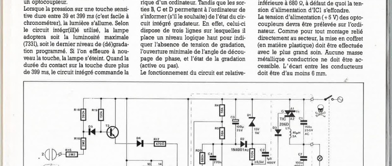 GRADATEUR AVEC INTERFACE POUR µp
