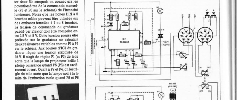 FONDU-ENCHAÎNE À COMMANDE MANUELLE